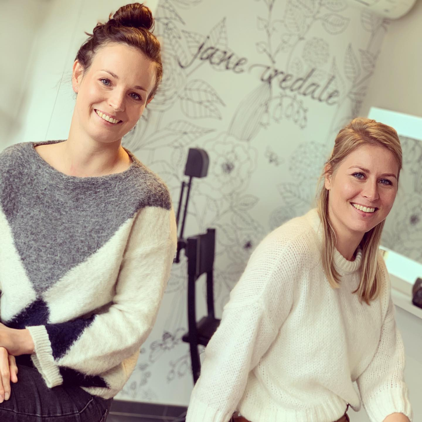 Anje en Annelie van Clé de Beauté in Brugge