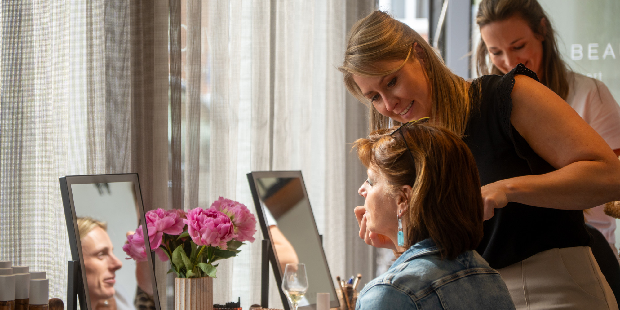 Make-up workshop met jane iredale bij Clé de Beauté in Brugge