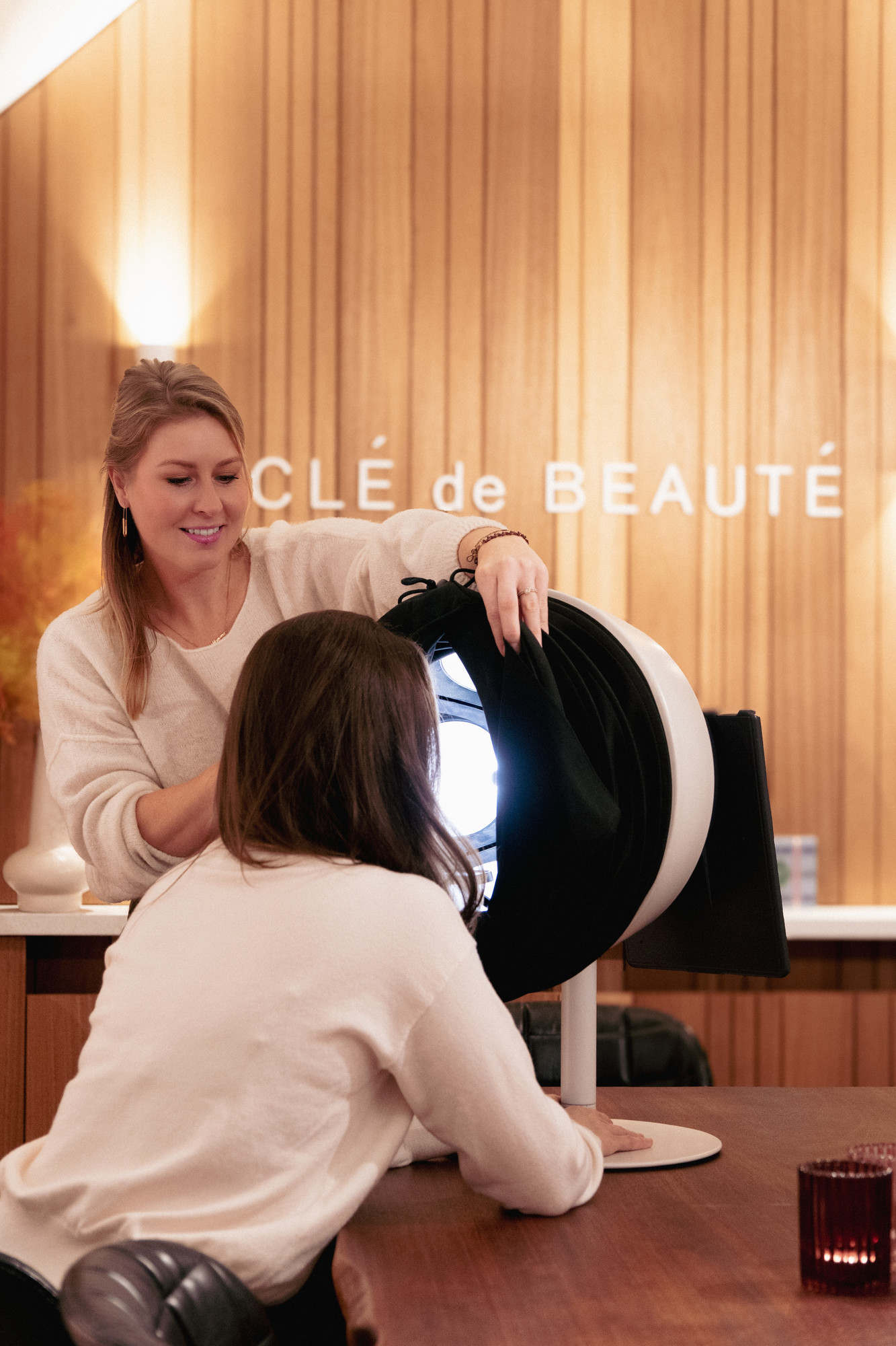 Huidanalyse met de Observ 520 bij Clé de Beauté in Brugge